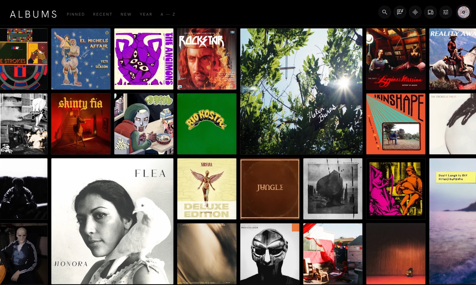 METRO album wall